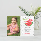 メロンサンキューカードの1つ – 赤 招待状 (スタンド正面)