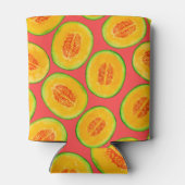 メロンスライス水彩パターン 缶クーラー (裏面)