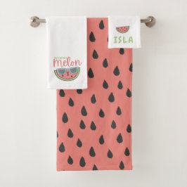 メロンタオルのセットに入った1つ バスタオルセット