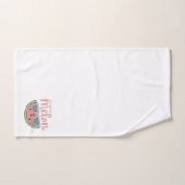 メロンタオルのセットに入った1つ バスタオルセット (ハンドタオル)