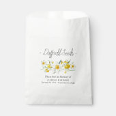 メロンダッフォディルシード葬儀 フェイバーバッグ (正面)