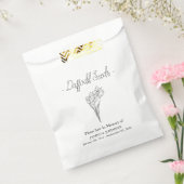 メロンダッフォディルシード葬儀 フェイバーバッグ (封をした状態)