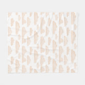 メロンドリームタイムウォーターカラークラウドフリースブランケット フリースブランケット (正面(横))