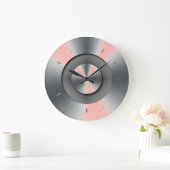 メロンハイライトモノクロ ラージ壁時計 (ホーム)
