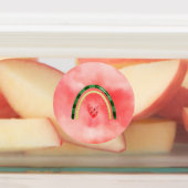 メロンハートスイカ誕生日シール ラベル (貼付)