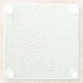 メロンパターン ガラスコースター (裏面)