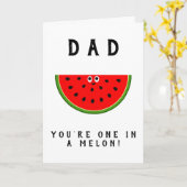 メロンパパの父の日1 カード (黄色い花)