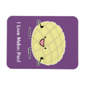 メロンパンコン日本のチャスイートパンのパティッセリー マグネット (横)