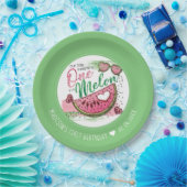 メロンパーソナライズされた誕生日に入った人 ペーパープレート (パーティー)