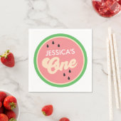 メロンファースト誕生日ナプキンス スタンダードカクテルナプキン (インサイチュ)