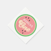 メロンファースト誕生日ナプキンス スタンダードカクテルナプキン (角)