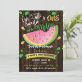 メロンファースト誕生日パーティーの招待状に1つ 招待状 (スタンド正面)