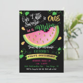 メロンファースト誕生日パーティーの招待状に1つ 招待状 (スタンド正面)