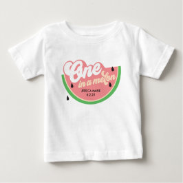 メロンファースト誕生日Tシャツ1枚 ベビーTシャツ