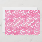 メロンフォトの女の子の大人写真第1誕生日 招待状 (裏面)