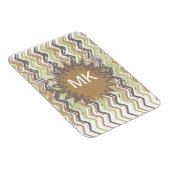 メロンブランディスクライブラブルジグザグパターン マグネット (右側)