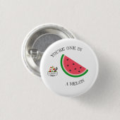 メロンボタンのあなたは1つ 缶バッジ (正面&裏面)