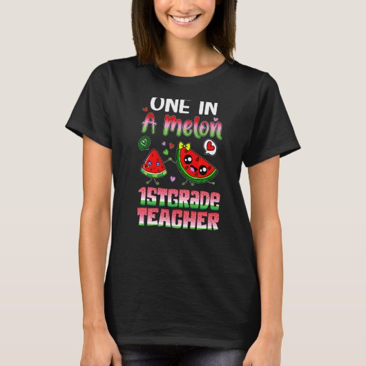 メロンワングレード先生 Tシャツ (正面)