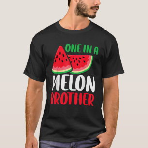 メロン兄弟のスイカおもしろいファミリーマットに1つ Tシャツ