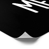 メロン入りのフルーツプンダークBGになりたい ポスター (角)