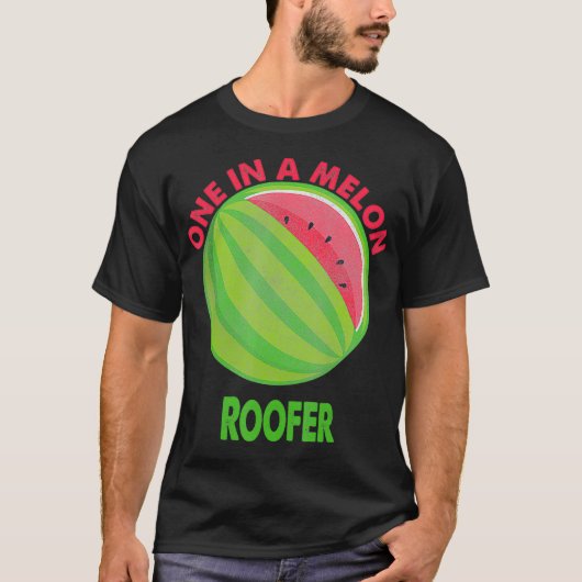 メロン屋根のスイカ引退に一つ Tシャツ (正面)