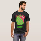 メロン屋根のスイカ引退に一つ Tシャツ (正面フル)