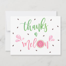 メロン感謝していのサンキューカード サンキューカード