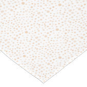 メロン紙吹雪水彩ドットテーブルランナー ミディアムテーブルランナー (コーナー)