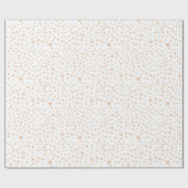 メロン紙吹雪水彩網点ラッピング紙 ラッピングペーパー (フラット)