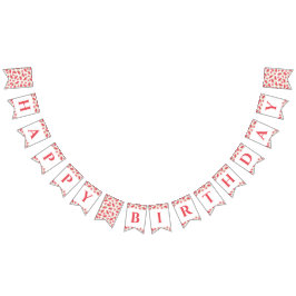 メロン誕生日の壁のバナーのスイカ バンティングフラッグ