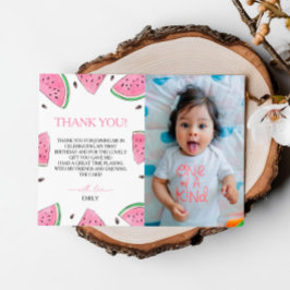 メロン誕生日スイカサンキューカード 招待状