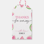 メロン誕生日スイカ ギフトタグ (正面)