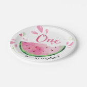 メロン誕生日パーティー紙プレート ペーパープレート (アングル)