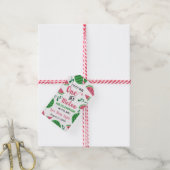 メロン誕生日メッセージカード ギフトタグ (より糸付き)