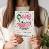 メロン誕生日招待状スイカ入り 招待状