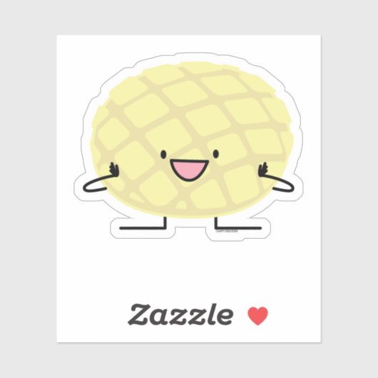 メロン鍋の日本のな外耳の甘いパンのpatisserie シール (シート)