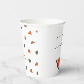 メロン1歳の誕生日パーティーに1人  紙コップ (右)