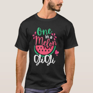 メロン・ギギの果物の夏休みマッチングの1つ Tシャツ