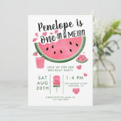 メロン・スイカ・キッドの誕生日招待状 招待状 (スタンド正面)