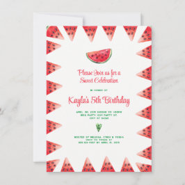メロン スウィート セレブレーション 誕生日 招待状