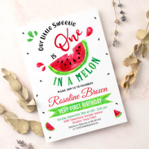 メロン・ファースト・誕生日に1つ