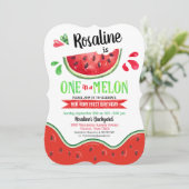 メロン・ファースト・誕生日に1つ 招待状 (スタンド正面)