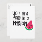 メロン ポストカード (正面/裏面)