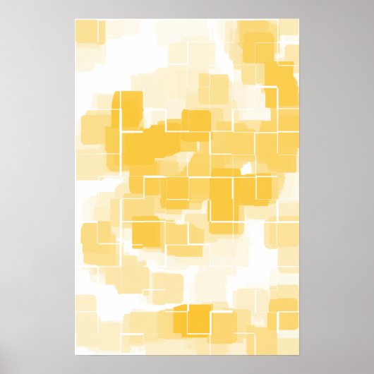 「メロン」幾何学芸術 ポスター (正面)