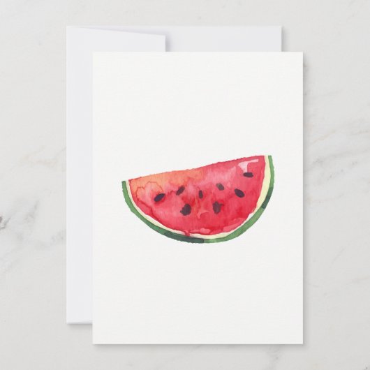 メロン 誕生日 招待状 (裏面)