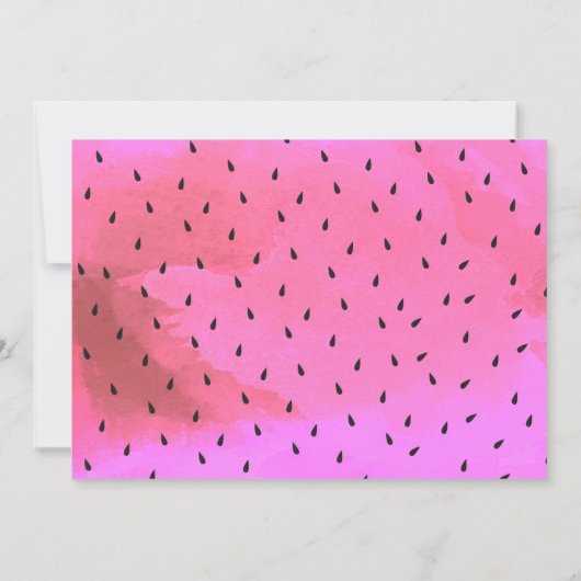 メロン 誕生日 招待状 (裏面)