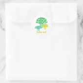 メローアウトステッカー ラウンドシール (バッグ)