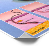 メロ中心遠心性瘢痕性脱毛症 ポスター (角)