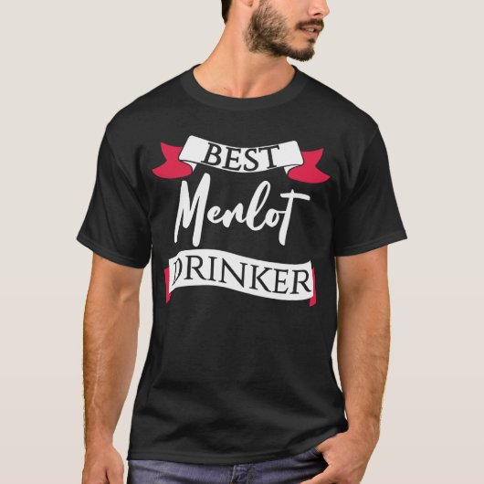 メロ最高のドリンカー Tシャツ (正面)