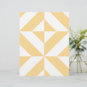 メロ淡い色の幾何デコキューブスクラップブック紙 (スタンド正面)